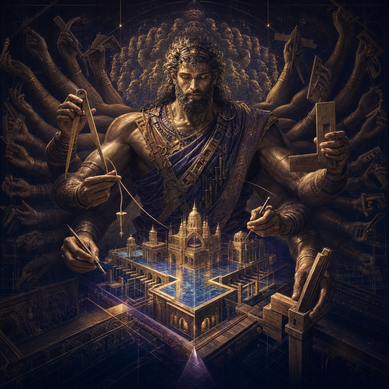 BRIAREUS and MAYA combined as one mythic individual